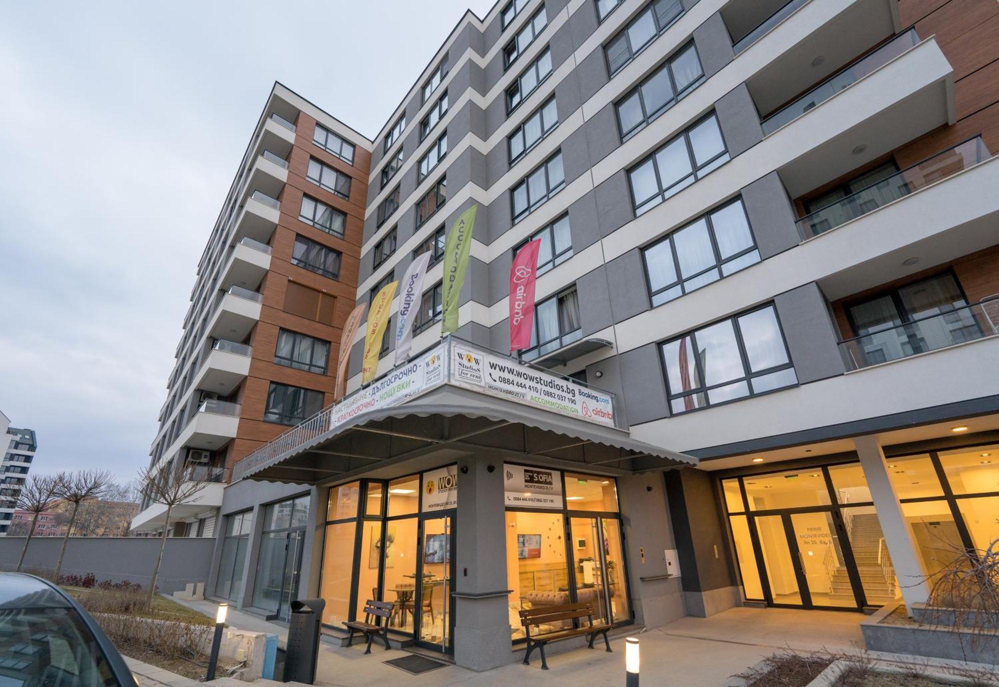 Wow Studios For Rent - Bul Montevideo 25A - B Sofia Eksteriør bilde